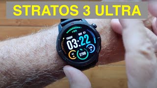 ZEBLAZE Stratos 3 ULTRA 5ATM 143” GPS Compass Altimeter HealthFitness SmartwatchUnbox amp 1st Look [upl. by Graeme]