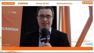 Caxias do Sul confira o terceiro bloco do debate dos candidatos à prefeitura  Eleições 2024 [upl. by Annaya]