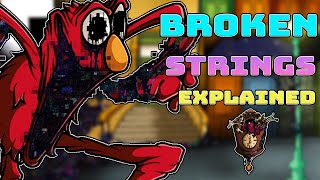 BROKEN STRINGS Mod Explained In fnf Learn With Pibby [upl. by Hairabez]