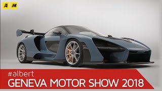 Salone di Ginevra 2018 le 10 auto più attese e da vedere [upl. by Eilrebmik258]