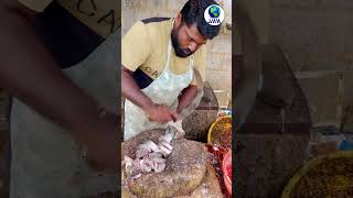 Barracuda Fish Cutting Skills  JAVA WORLD [upl. by Tahmosh]