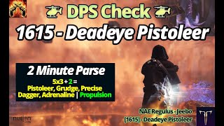 1615  Deadeye Pistoleer  2min DPS Check lostark [upl. by Oidivo507]