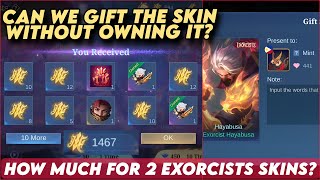 FARMING SIGIL OF EXORCISMS  FREE GRANGER SKIN  CAN YOU GIFT EXORCIST SKIN WITHOUT OWNING IT [upl. by Borlow]