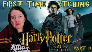 Harry Potter and the Goblet of Fire 2005  Movie Reaction  Part 2  REUPLOAD [upl. by Nayt]