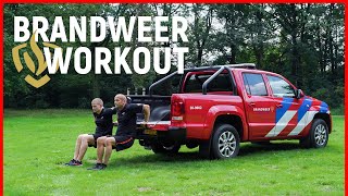 Sporten met de brandweer 20 minuten full body workout  Brandweervloggers Rick amp Richard  VLOG50 [upl. by Spenser236]