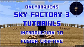 Minecraft  Sky Factory  Introduction to Draconic Evolution Fusion Crafting [upl. by Aicirtac157]