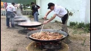 Paellas Velarte  Elaboración auténtica paella valenciana hecha a leña [upl. by Mariquilla689]