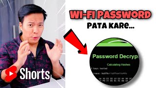 WiFi Password pata kre एक क्लिक में 🤯🤯 Shorts ManojSaru [upl. by Gneh]