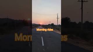 Early morning rider sunrise sunvibes roadtrips longdrive travelvlog cool beautiful sun [upl. by Llenrac890]