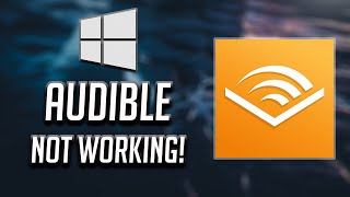 Audible App Not Working Fix In Windows 10 2024 [upl. by Acinoreb]