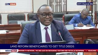 land reform beneficiaries to get title deeds [upl. by Mor288]