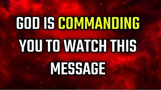 Gods urgent message for you  God is commanding you to watch this message✝️  Gods message [upl. by Nosrettap321]