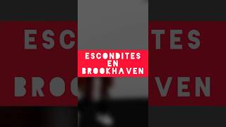 Escondites en brookhaven  Jeipro [upl. by Gastineau]