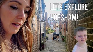 Horsham West Sussex  A Family Day Out  COME WITH US [upl. by Llib194]