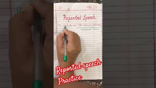 Reported Speech Practice Universal Truth Statements Direct and Indirect Speech english class10 [upl. by Guarino]