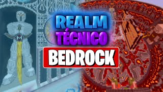 TOUR por un SERVIDOR TÉCNICO de MC BEDROCK 🌎 [upl. by Yedok]