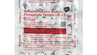 Betnesol tablet  betamethasone tablet uses  side effects price precautions interaction part 1 [upl. by Neih]