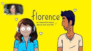 Florence full gameplay ❀ Whats lost can always be found I’m not crying you’re crying つ﹏⊂ [upl. by Etteinotna800]