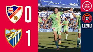 Resumen PrimeraFederación  Linares Deportivo 01 Málaga CF  Jornada 5 Grupo 2 [upl. by Calvin]