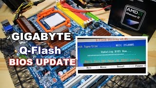 GIGABYTEの「QFlash」でBIOS更新（アップデート）して古いマザーボード「GAMA790GPDS4H」をまだ使う件 [upl. by Gusella53]