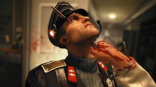 Wolfenstein The New Order Brutal Stealth Kills No HUD Immersive [upl. by Enyaht842]