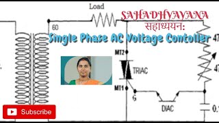 AC Voltage controller  Using TRIAC  Theory [upl. by Laurinda]