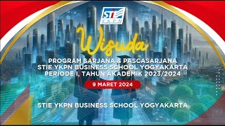 WISUDA SARJANA amp PASCASARJANA STIE YKPN PERIODE I TA 20232024 [upl. by Aymahs]