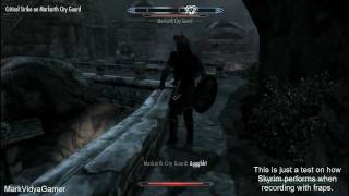 Skyrim Failures Murder in Markarth [upl. by Nadroj813]