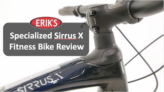 Specialized Sirrus X Fitness Bike Family — Review by ERIKS Bike Board Ski [upl. by Torres318]