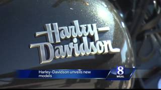 HarleyDavidson unveils new models [upl. by Eileme]