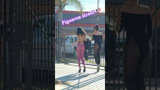 👯‍♀️🤩 Figueroa street Los Angeles CA shortvideos shorts viralvideos usa 11152024 [upl. by Tankoos]