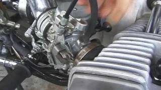 Ural 750 Carb Balance [upl. by Jami261]