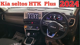 quot 2024 Kia Seltos HTK Plus Review New Sunroof Feature Updates and Pricing  Full Walkaroundquot [upl. by Aramoiz]