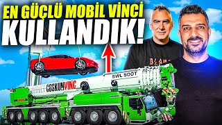 Dünyanın En Güçlü Mobil Vincini Kullandık  Tam 270 Ton Kaldırabiliyor [upl. by Llenej]