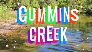 Cummins Creek Columbus Texas  Playing at the Creek [upl. by Aliuqat]