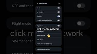 How to change 4G and 5G network [upl. by Anirtap]