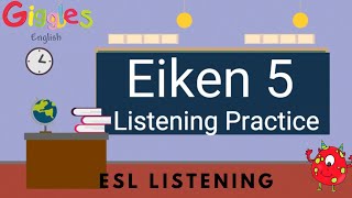 Eiken 5 Listening Practice [upl. by Enrahs491]