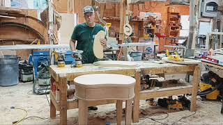 From template to perfect curved woodwork with Gary Striegler [upl. by Mackenzie]