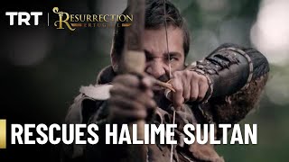 Ertugrul rescues Halime Sultan  Season 1 [upl. by Aynas]