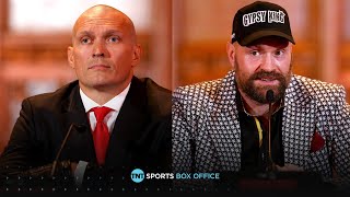 FULL Oleksandr Usyk vs Tyson Fury 2 Launch Press Conference 🥊🏆 UsykFury2 [upl. by Nnylarak]