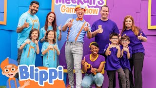 Blippis Game Show  Challenge of The Twins  Episode 1  Videos For Kids amp Families [upl. by Aerdma]