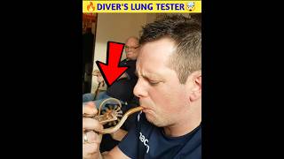 🔥Divers Lung Tester🤯shorts viral [upl. by Iaria]