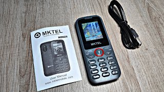 Mktel M2023 Dualsim Mobile Phone Review [upl. by Laud]