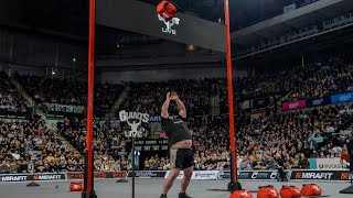 Heavy Sandbag Throws Britains Strongest Man 2022 [upl. by Verity938]