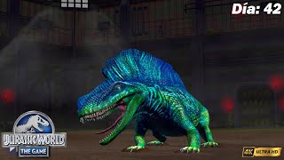 Día 42 OPHIACODON al Nivel 40 actualización del juego nuevo dino Jurassic World El Juego [upl. by Jarid]