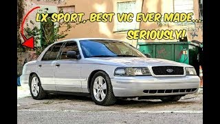 The Crown Vic Review Youve All Been Waiting For Crown Victoria LX Sport [upl. by Heyward]