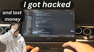 I got hacked and lost money  building a startup as a selftaught developer  day in a life [upl. by Hniht]