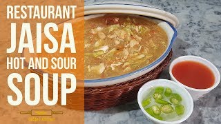 Soup Recipe  Chicken Hot and Sour Soup  Easy new recipe by Golden kitchen [upl. by Nytsirk]