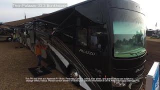 2017 Thor Motor Coach Palazzo 333 Bunkhouse [upl. by Aidam167]