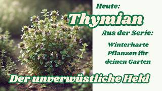 Thymian im Winter Der unverwüstliche Kräuterheld 🌱❄️ [upl. by Collar]